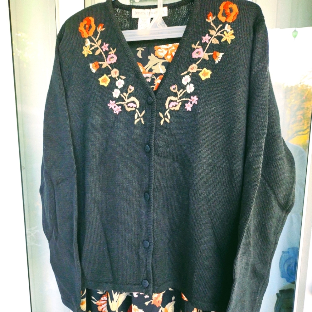 Jessica Holbrook Cottagegore Cardigan - Picture 1 of 7
